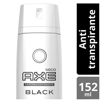 Desodorante Antitranspirante Aerosol Seco AXE Black 152 ML