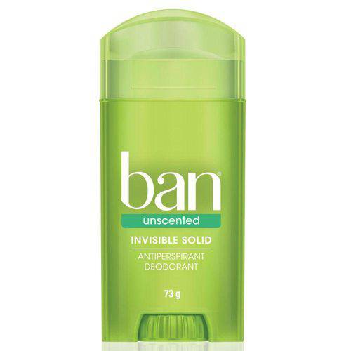 Desodorante Ban Stick Unscented Sem Perfume 73g