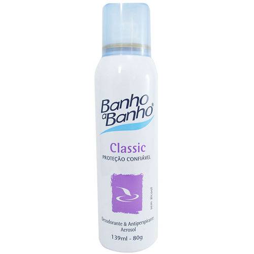 Desodorante Banho a Banho Aero Classic 80g