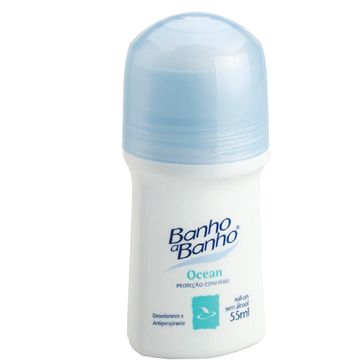Desodorante Banho a Banho Roll On Ocean 55ml