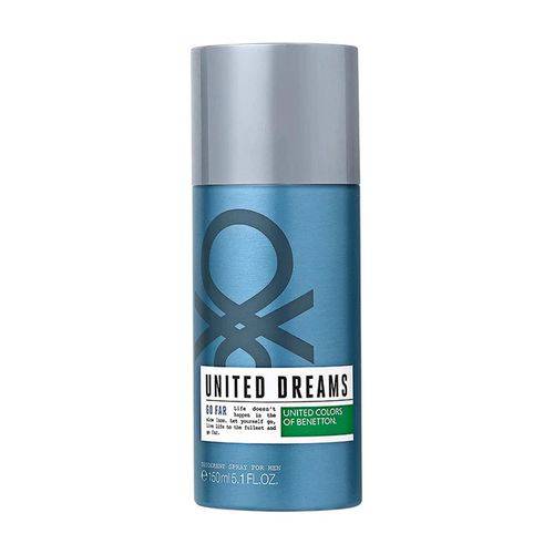 Desodorante Benetton United Dreams Go Far Masculino - 150 Ml