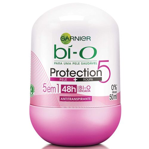 Desodorante Bí-O Roll On Protection 5 Feminino 50ml