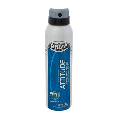 Desodorante Brut Attitude Aerosol Antiperspirante 48h com 150ml