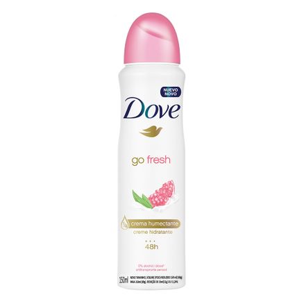Desodorante Dove Aerosol Feminino Go Fresh Romã 150ml