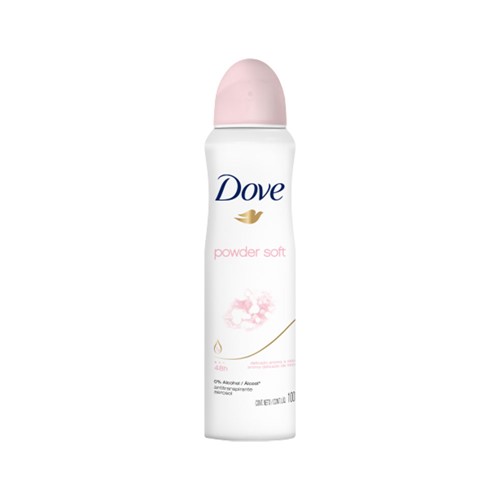 Desodorante Dove Aerosol Feminino Powder Soft 89g