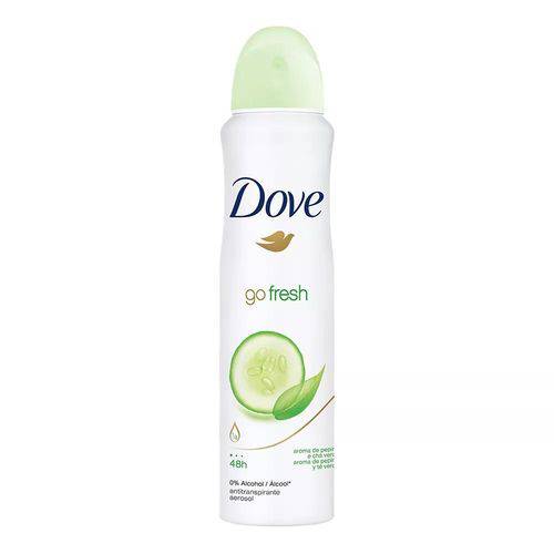 Desodorante Dove Aerosol Go Fresh Pepino & Chá Verde com 150ml