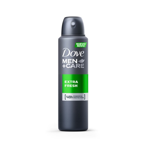 Desodorante Dove Aerosol Masculino Extra Fresh 150ml