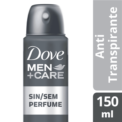 Desodorante Dove Aerosol Masculino Sem Perfume 150ml