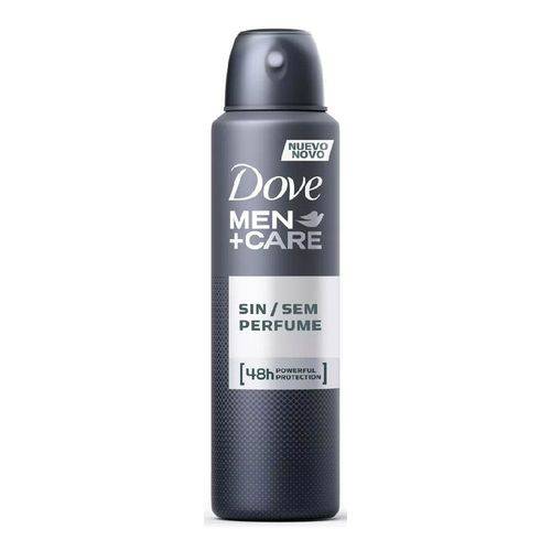 Desodorante Dove Aerosol Men Care Sem Perfume com 150ml