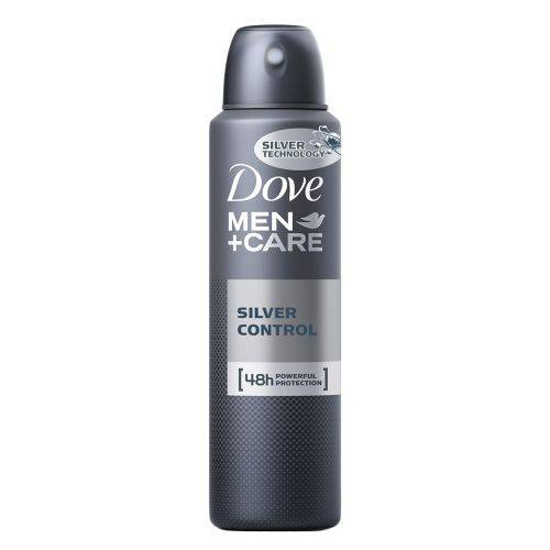 Desodorante Dove Aerosol Men+ Care Silver Control 89g