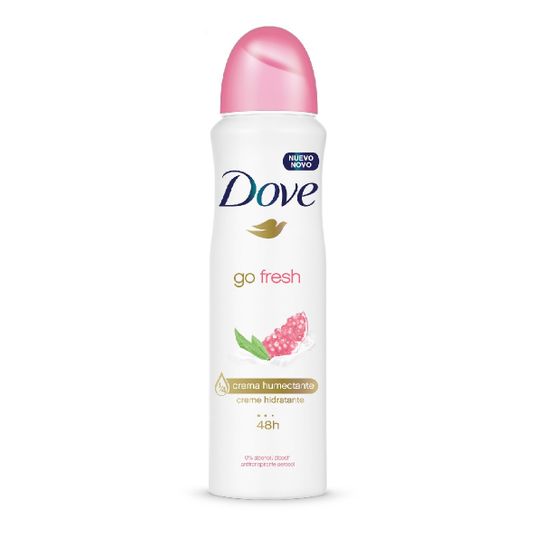 Desodorante Dove Go Fresh Romã e Verbena Aerossol 89g