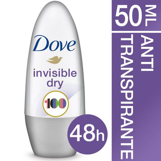 Desodorante Dove Invisible Dry Roll On 50ml