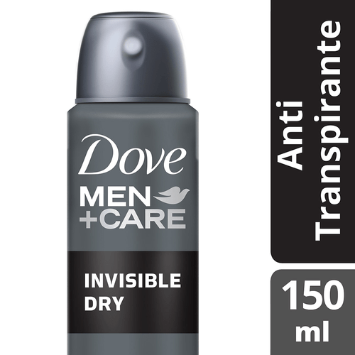 Desodorante Dove Men Care Invisible Dry Masculino Aerosol 89g