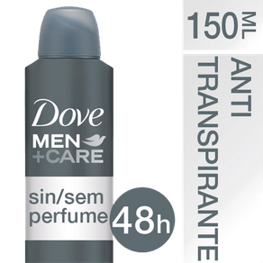 Desodorante Dove Men+Care Sem Perfume 89g (Aerosol)