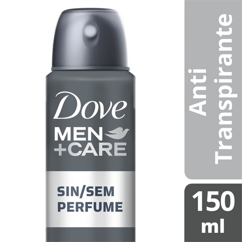 Desodorante Dove Men Care Sem Perfume Masculino Aerosol 89g