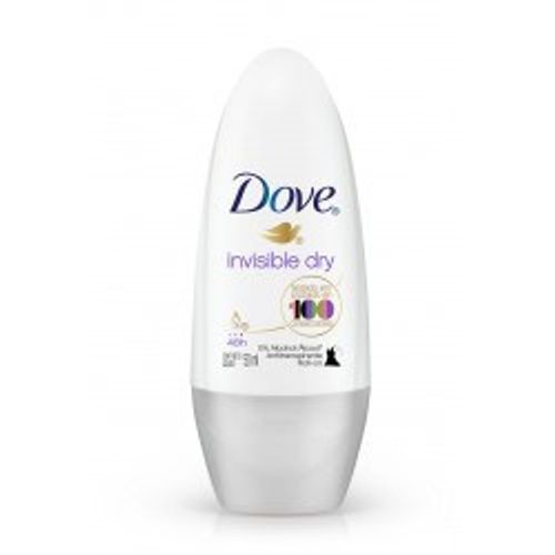 Desodorante Dove Roll On Invisible Dry Feminino 50ml