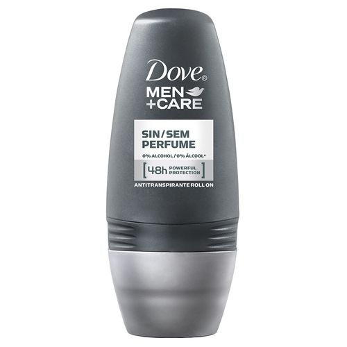 Desodorante Dove Roll On Men Care Sem Perfume 50ml