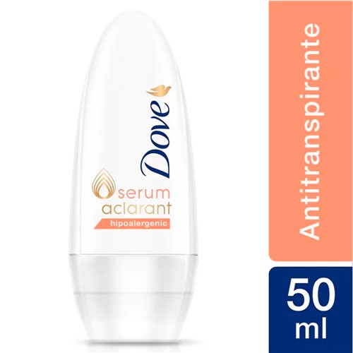 Desodorante Dove Serum Aclarant Hipoalergenic Roll-on Antitranspirante 48h 50ml