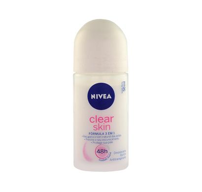 Desodorante Feminino Roll-on Clear Skin 48h 50ml - Nivea