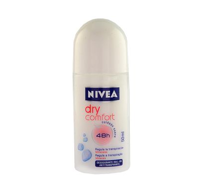 Desodorante Feminino Roll-on Dry Comfort 48h 50ml - Nivea