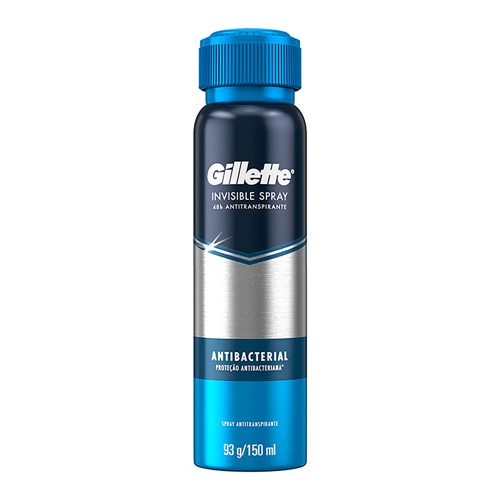 Desodorante Gillette Antibacterial Aerosol Antitranspirante 48h 150ml