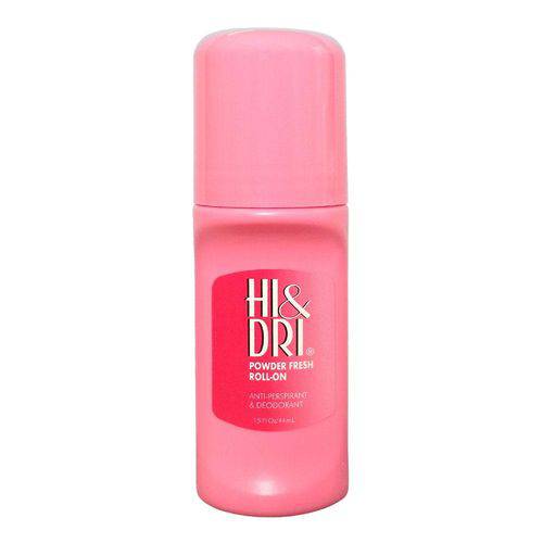 Desodorante Hi&Dri Roll On Powder Fresh com 44ml