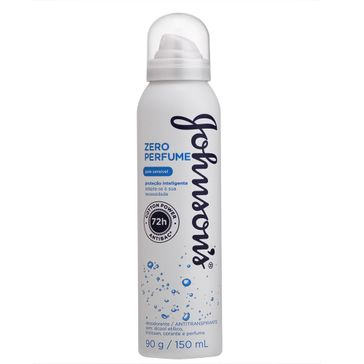 Desodorante Johnson & Johnson Aerosol Sem Perfume 150ml