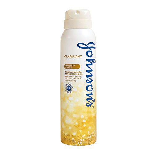 Desodorante Johnson's Aerosol Antitranspirante Clarifiant com 150ml