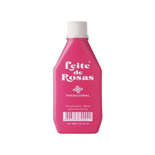 Desodorante Leite Rosas 100ml Tradicional