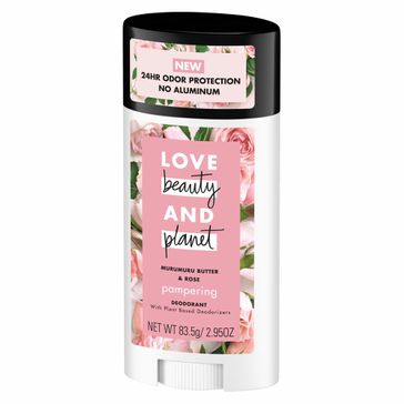 Desodorante Love Beauty And Planet Stick Manteiga Murumuru & Rosa 24h 83,5g