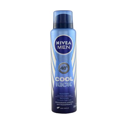 Desodorante Masculino Aerosol Cool Kick 48h 150ml - Nivea