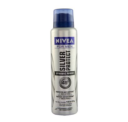 Desodorante Masculino Aerosol Silver Protect 48h 150ml - Nivea