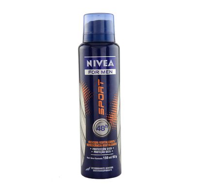 Desodorante Masculino Aerosol Sport 48h 150ml - Nivea