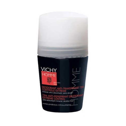 Desodorante Masculino Vichy Homme Roll On Extreme 72h - 50ml