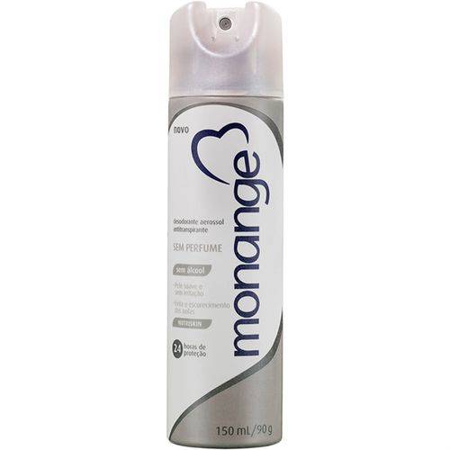 Desodorante Monange Aerosol S/ Perf 90 Gramas