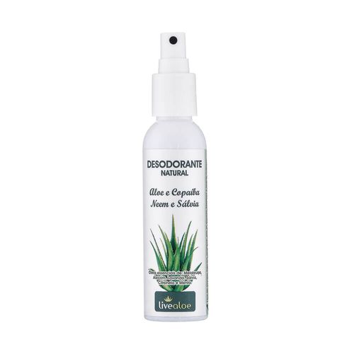 Desodorante Natural de Aloe e Copaíba 120ml – Livealoe