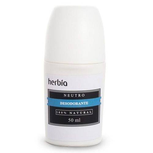 Desodorante Natural Neutro Roll-on 50ml - Herbia