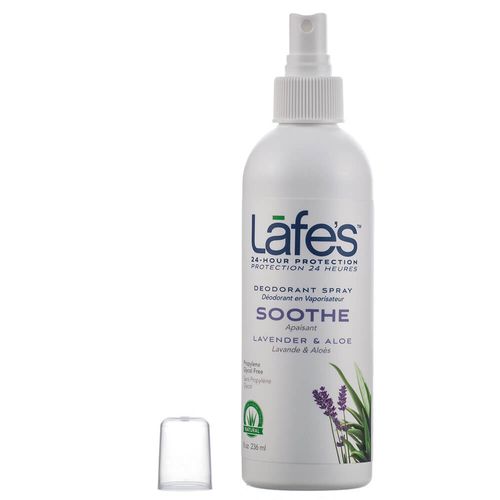 Desodorante Natural Spray Soothe Lavanda 236ml – Lafe’s