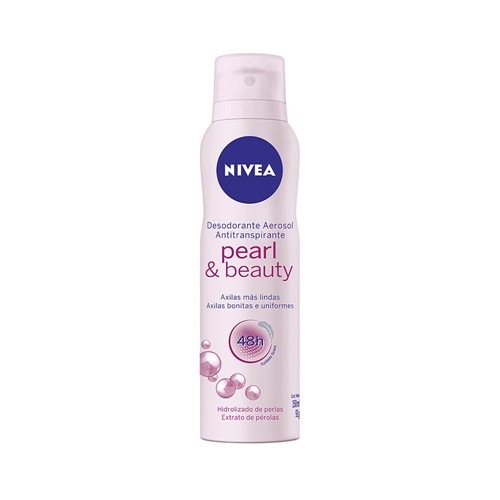 Desodorante Nivea Aerosol 150ml Pearl & Beauty