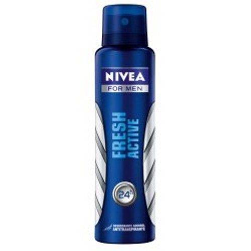 Desodorante Nivea Aerosol Fresh Active Masculino 150ml