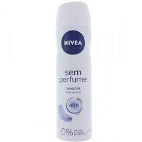 Desodorante Nivea Aerosol Sensitive Sem Perfume 150ml