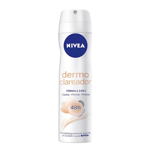 Desodorante Nivea Dermo Clareador Aerosol Antitranspirante 48h 150ml