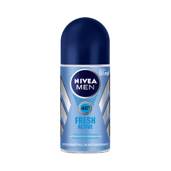 Desodorante Nivea Fresh Active For Men Roll On 50ml