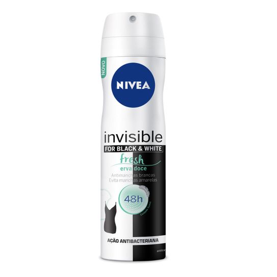 Desodorante Nivea Invisible Fresh Aerosol 150ml