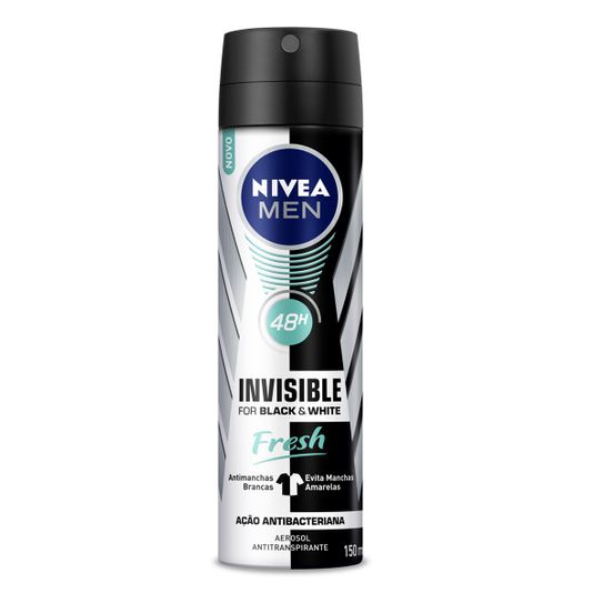 Desodorante Nivea Invisible Men Fresh Aerossol 150ml