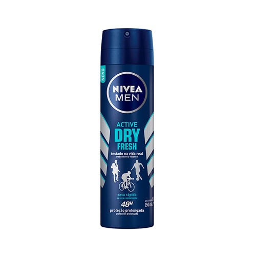 Desodorante Nivea Men Active Dry 48h Fresh 150ml