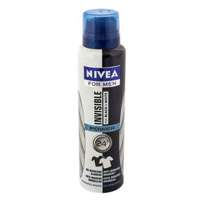 Desodorante Nivea Men Invisible Black White Power Spray 150ml
