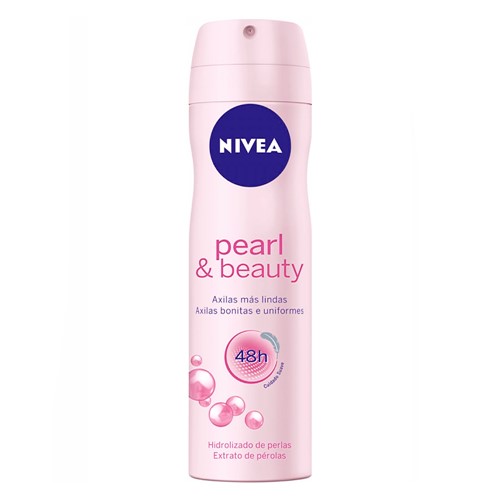 Desodorante Nivea Pearl & Beauty Aerosol Antitranspirante 48h com 150ml