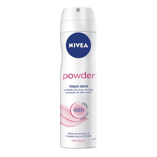 Desodorante Nivea Powder Aerosol Antitranspirante 48h com 150ml
