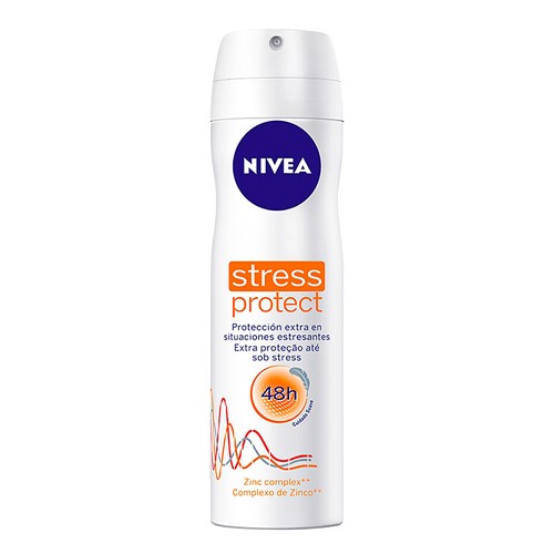 Desodorante Nivea Stress Protect Aerosol Antitranspirante 48h com 150ml